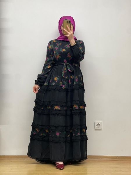MissWhence Cupro Elbise 37818