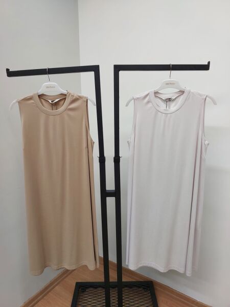 MissWhence Pamuk Kolsuz Uzun Tunik 25Y-37028