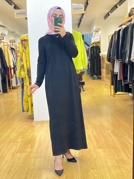 MissDalida Düz Renk Triko Elbise T25PF-4007