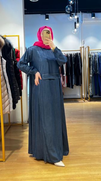 Almarwah Black Kot Elbise 303742