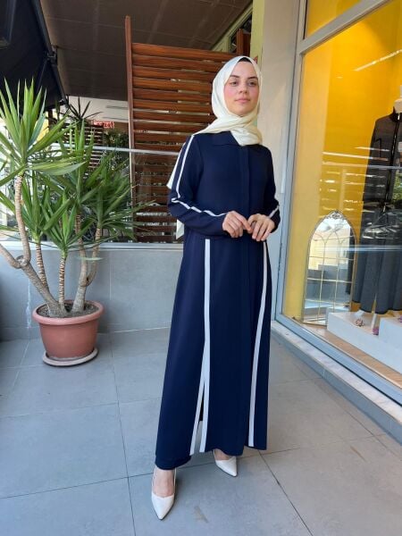 MissDalida Yırtmaç Detaylı Uzun Triko Hırka T25PF-9010