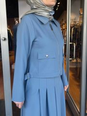 Jamıla Sarah Kısa Ceketli Pantolon Etek Takım SS24-9014