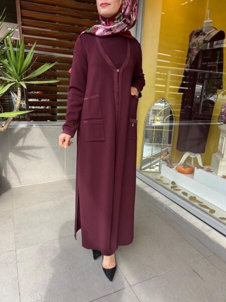 MissDalida Dört Cepli Triko Hırka T25PF-9008