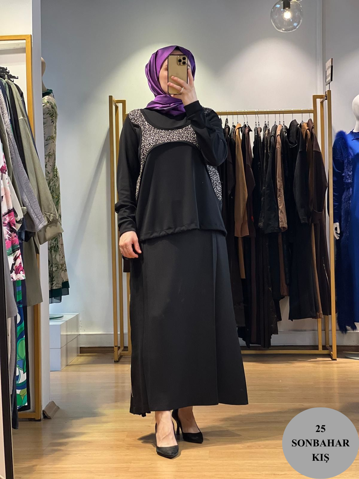 MissWhence Fermuar Detaylı Etek 25K-36904