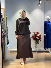MissWhence Fermuar Detaylı Etek 36904