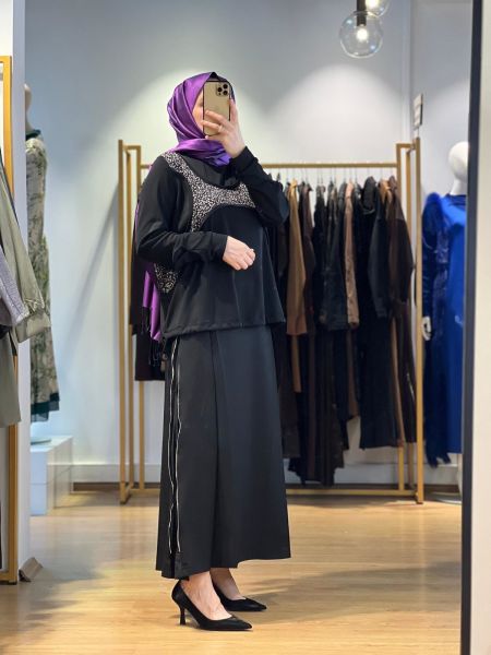MissWhence Fermuar Detaylı Etek 36904