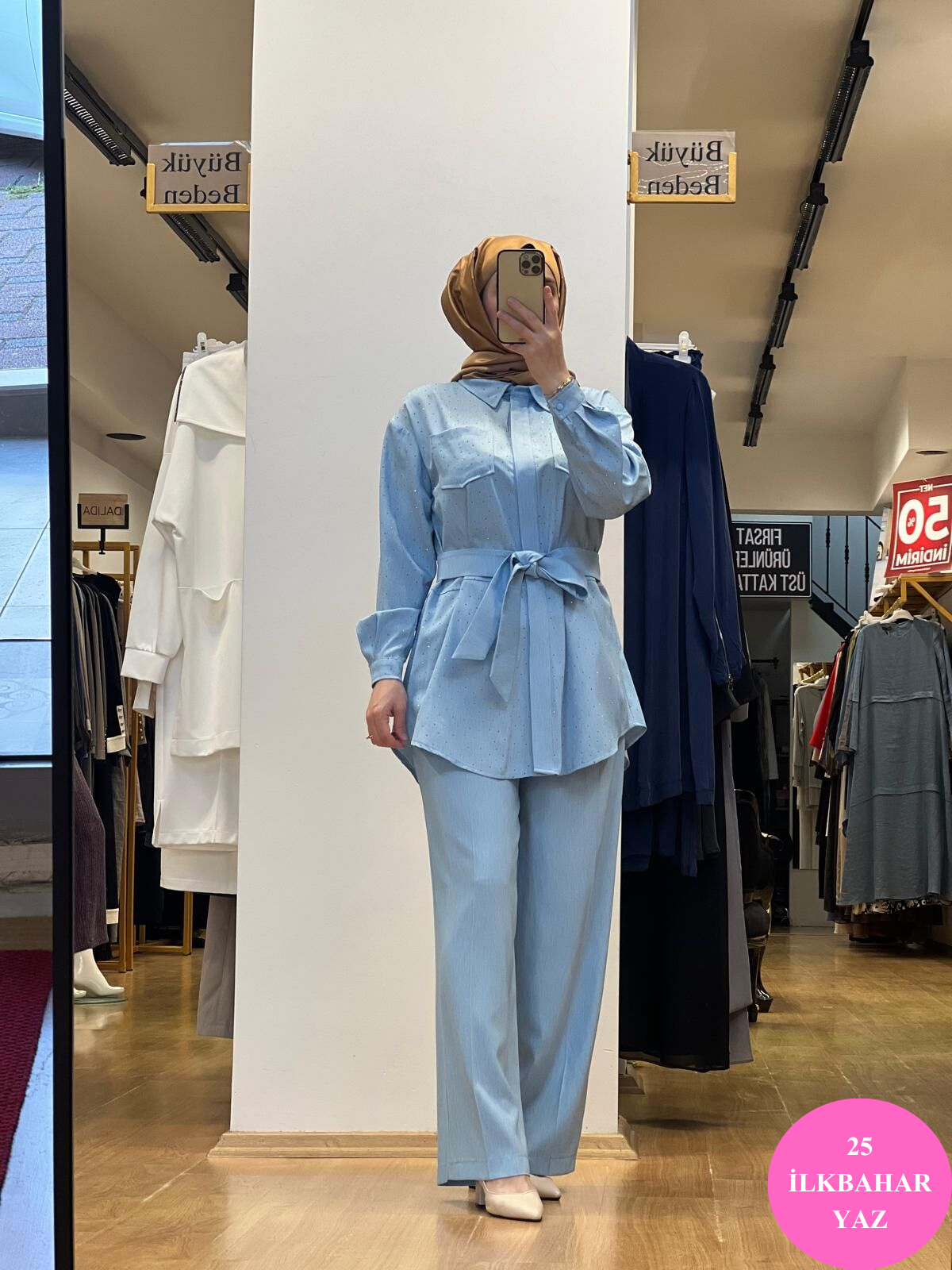 Jamıla Sarah SS25-9078 Feruz Takım