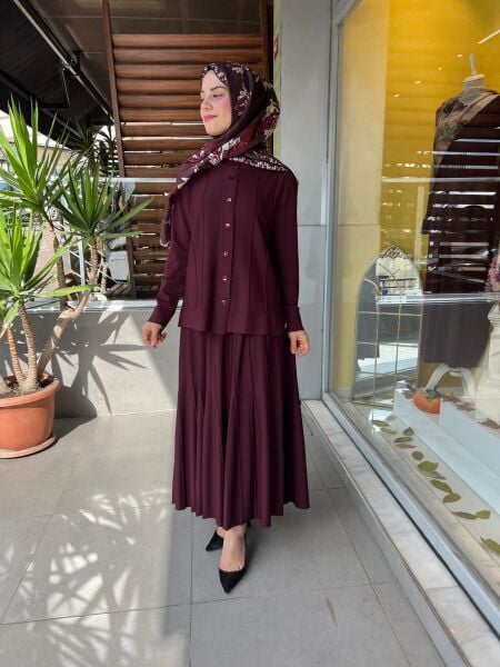 MissDalida Düz Renk Düğmeli Hırka T25PF-9205