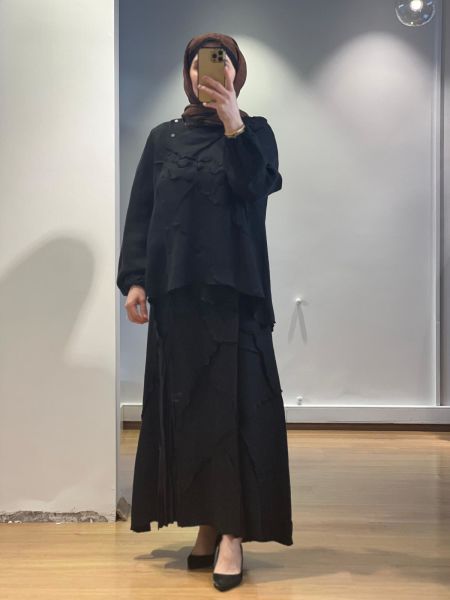 MissWhence Etek Takım Cupro/Keten 25Y-37305