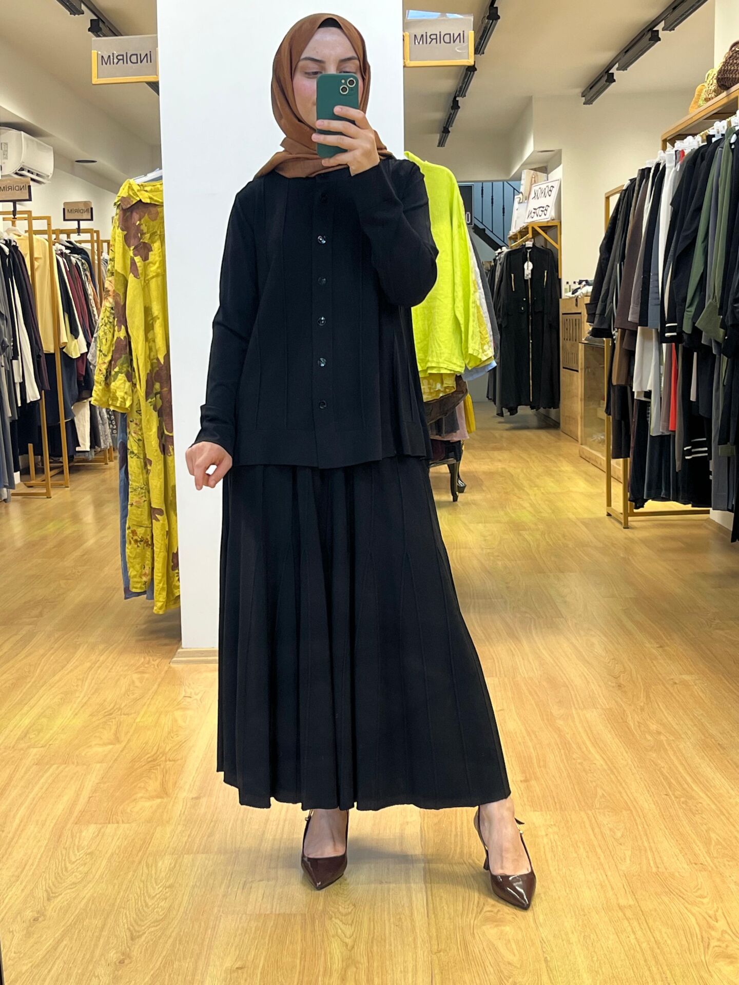 MissDalida Örgü Teknikli Triko Etek T25PF-2005