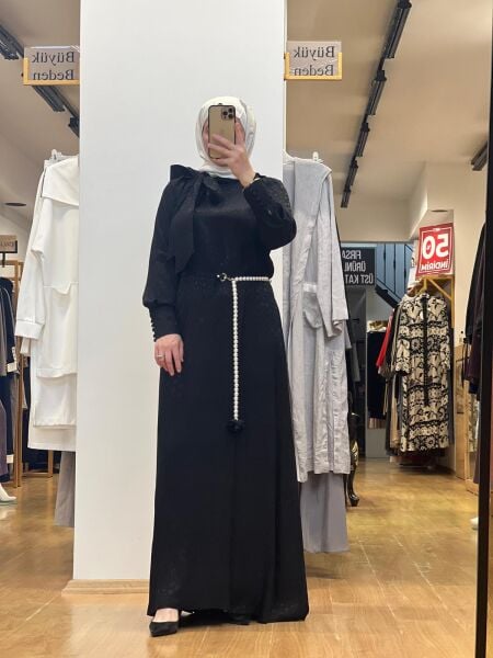 Jamıla Sarah İnci Elbise SS25-3150