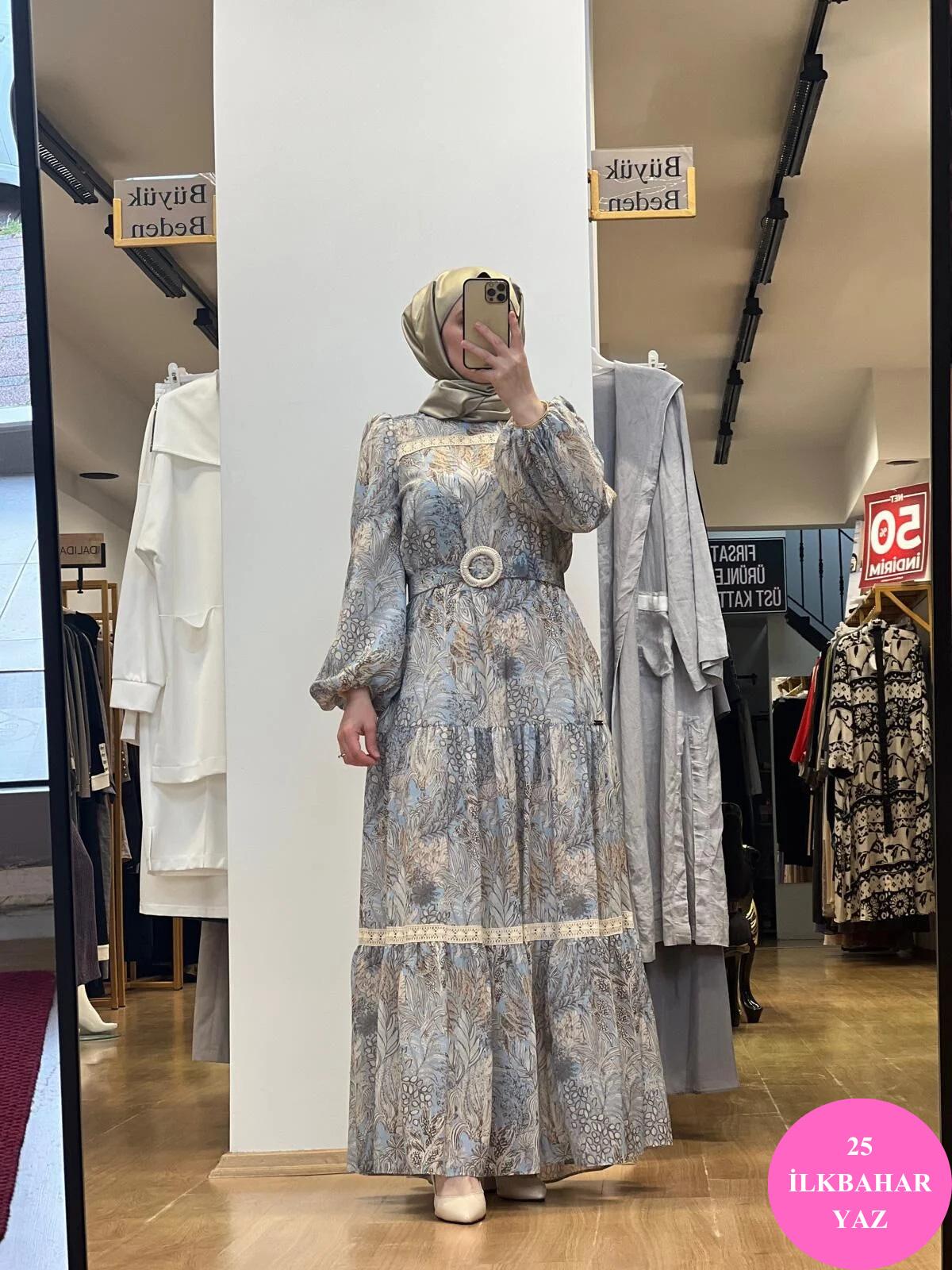 Jamıla Sarah Resan Elbise SS25-3071