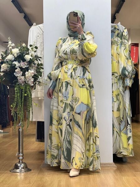 Jamıla Sarah Mehtap Elbise SS25-3089-BB