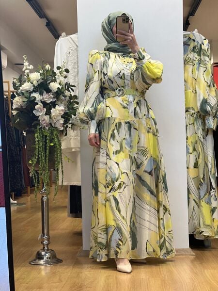 Jamıla Sarah Mehtap Elbise SS25-3089-BB