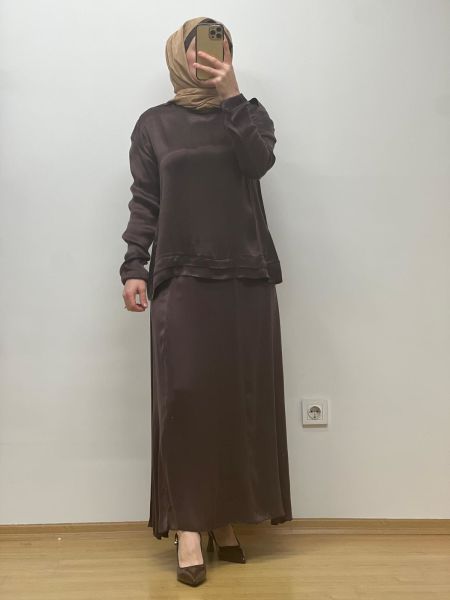 MissWhence Cupro Etekli Takım 25Y-37008