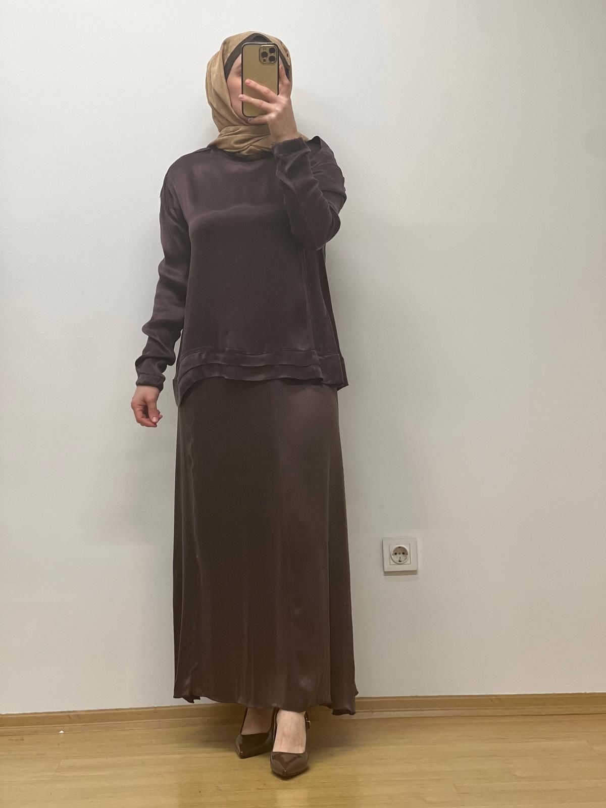 MissWhence Cupro Etekli Takım 25Y-37008