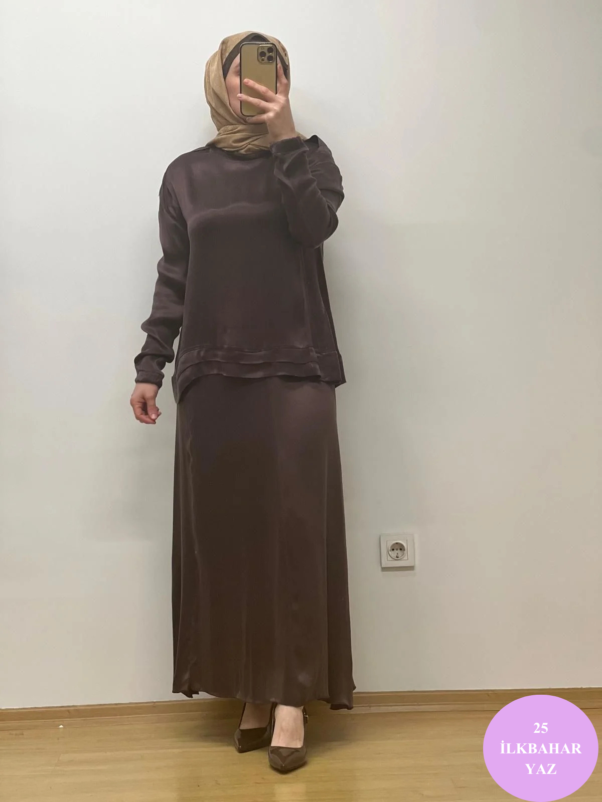 MissWhence Cupro Etekli Takım 25Y-37008