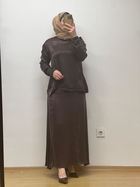 MissWhence Cupro Etekli Takım 25Y-37008