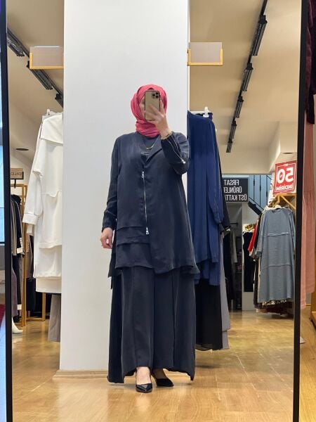 MissWhence Ceket Pant. Cupro Takım 25Y-37205