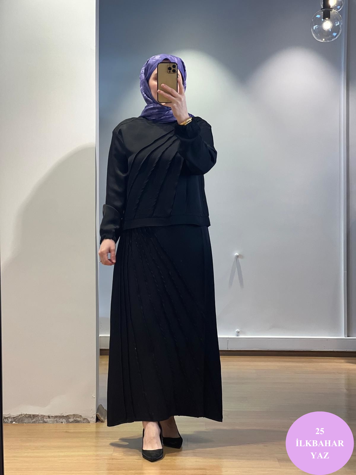 MissWhence Etek Takım Keten/Viscon 25Y-37312