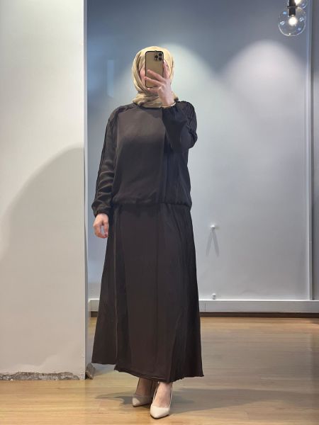 MissWhence Etek Takım Cupro/Keten 25Y-37009