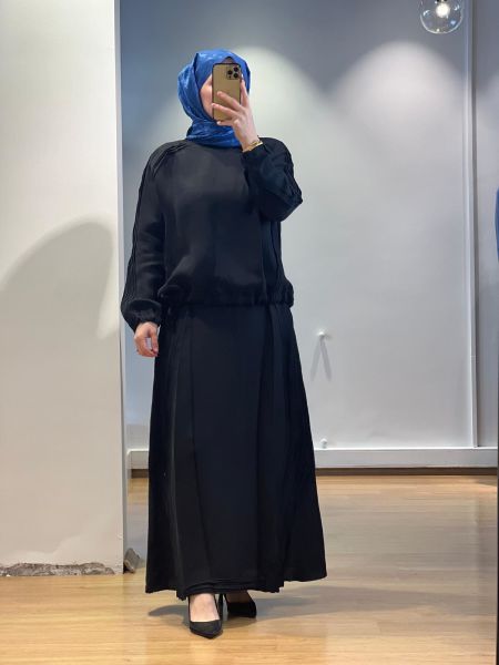 MissWhence Etek Takım Cupro/Keten 25Y-37009