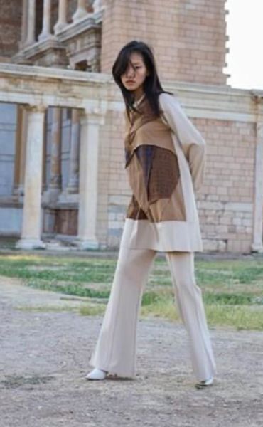 MissWhence İspanyol Paça Pantolon 32123-BB